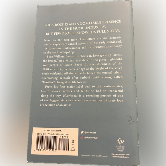 🚨 Rick Ross Book The Miami rapper and businessman recounts his rise to fame 🚨 - Picture 2 of 2